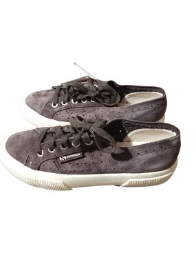Superga Italian Brown Suede Sneakers - Suze 6.5 - Retail $99 - NIB